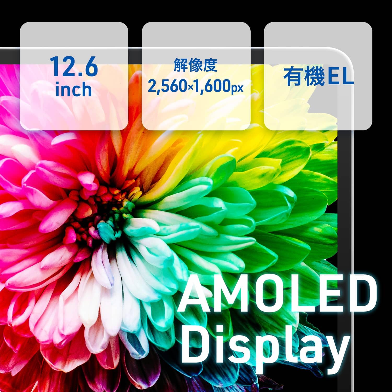 Amazon.co.jp: 12.6インチWindows 2 in 1タブレット aiwa tab WS12H
